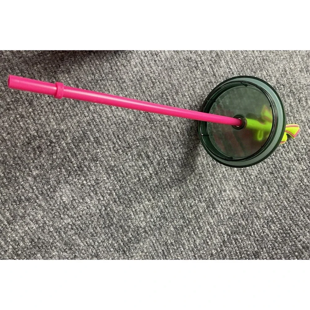 Starbucks 2023 Tumbler Holidays Christmas‎ Silicone Bow Straw Topper 24oz Venti